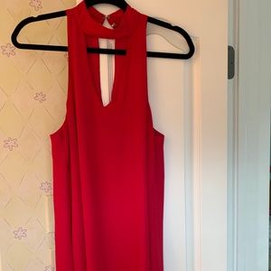 Cherry  Red Cocktail Dress